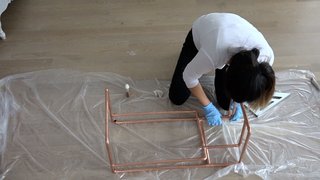 Dwell Made Presents: DIY Mini Copper Desk With Leather Sling - Photo 10 of 14 -