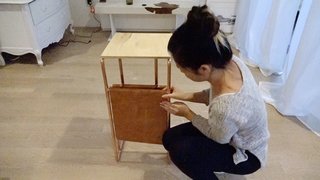 Dwell Made Presents: DIY Mini Copper Desk With Leather Sling - Photo 12 of 14 -