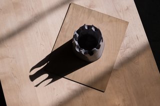 The Pit candle was designed as a way for "experimenting with the form of a ring as a candle burns."