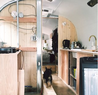 A Couple Transform a Vintage Airstream Into a Scandinavian-Inspired Tiny Home - Photo 13 of 17 -