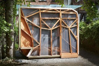 This Prefab Backyard Pavilion Mimics a Dragonfly's Wings - Photo 2 of 7 -