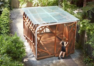 This Prefab Backyard Pavilion Mimics a Dragonfly's Wings - Photo 7 of 7 -