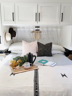 A Couple Spend $3K to Turn an Old RV Into a Cozy Home For Five - Photo 5 of 10 - The renovation was completed in three weeks for just $3,000.