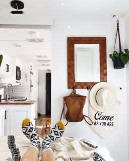A Couple Spend $3K to Turn an Old RV Into a Cozy Home For Five - Photo 10 of 10 - Minimal clutter keeps the home running smoothly for this family of five.
