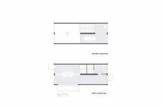 A Shipping Container Prefab Lab Is Built in Only 4 Hours - Photo 12 of 12 - Here are the Bard College Media Lab floor plans.