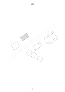 A Minimalist Home Is Built Into Steep Terrain in an Austrian Valley - Photo 10 of 13 - A look at the Höller House site plan.