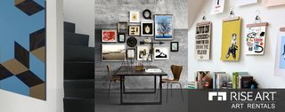 Rise Art offers art you can test drive in your home for a monthly cost.