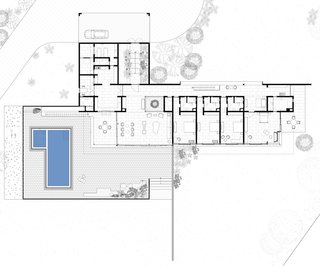 First floor plan for the Soaring Rock.