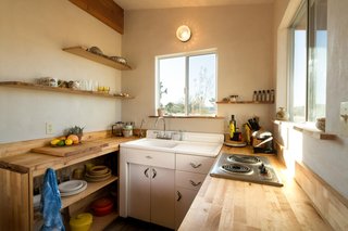 The fully stocked kitchen can be found in the Clubhouse.