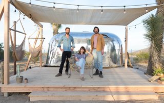 Pictured from left to right: Andrew Uhlhorn, Justine Bennett, and Joseph August.