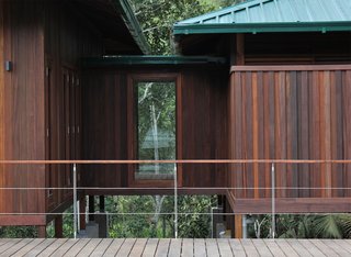 Elevated walkways connect the structures and also lead to the all-day dining restaurant, Cafe Samsara.