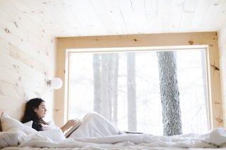 Getaway offers both two-sleeper and four-sleeper cabins to accommodate guests traveling alone or with family.