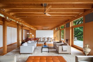 The interior is primarily finished in clear Douglas Fir to help add warmth/vibrancy to the home.