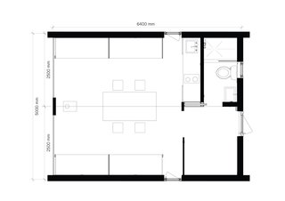 A look at the Dubldom in Kandalaksha floor plan.