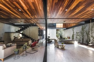 Sliding pocket doors by NuVista create a seamless indoor-outdoor living experience.