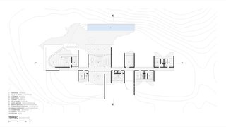 Here's the floor plan for the first level of Casa Terra.