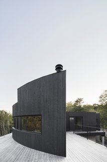 The home's form and position have been informed by the path of the sun.