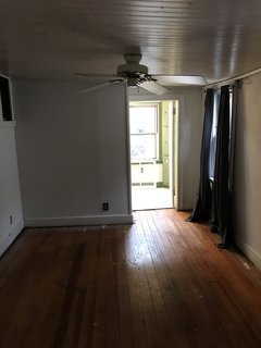 A peek at one of the two bedrooms.