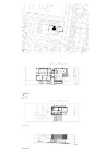 A look at the site plan, two floor plans, and the elevation.