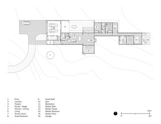 Here is the Hill Country House floor plan.