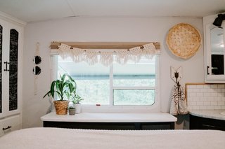 The bedroom dresser now features a flat surface large enough to double as a changing table.
