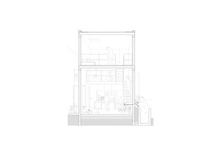 A section view of the 4x6x6 House with all three levels visible.