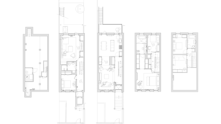 A look at the Park Slope townhouse floor plans.