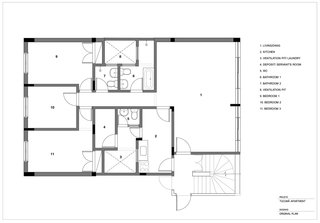 Tucumã Apartment Original Floor Plan.
