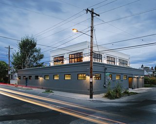 Occupying a quarter block, the building had formerly housed a corner grocery, printing press, and mechanic’s shop.