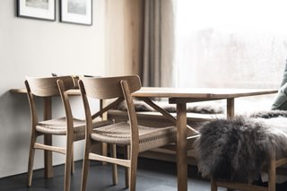 Carefully curated furnishings combine Scottish craftsmanship with Nordic design.
