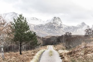 The remote getaway sits in a wild and diverse landscape in the far north of Scotland.