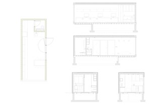 RBA Studio Floor Plan and Sections