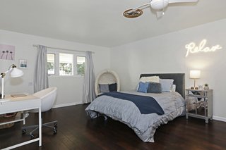 The former master bedroom was turned into a room for Carolla's daughter.