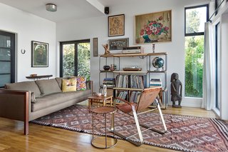 An inside peek of the Davis House. As a full-service firm, Risa's practice also handles interior design.