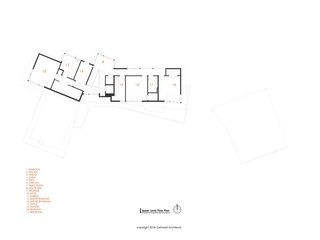 Tree House upper floor plan.