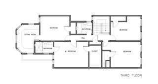 Megacabinet House third floor plan