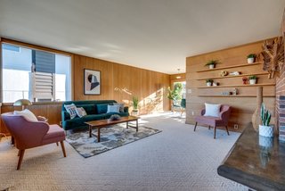 Lillian and her husband Bill handpicked all of the materials, including the vertical-grain fir paneling.