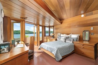 The Massaro House main residence includes three bedrooms.