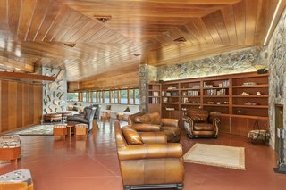Massaro spent untold sums to bring Wright's vision to life, but modified it for modern living. Air conditioning and radiant heating, not specified in Wright's sketches, were added.