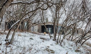 "The engagement of the immediate site from every space was far more important to the client than how every room connected to the long range view," says Kennedy. "Where possible, we did both, but this directive allowed us to keep vegetation close to the house to nestle it into the landscape without worrying about how the vegetation may impact the long-range views."
