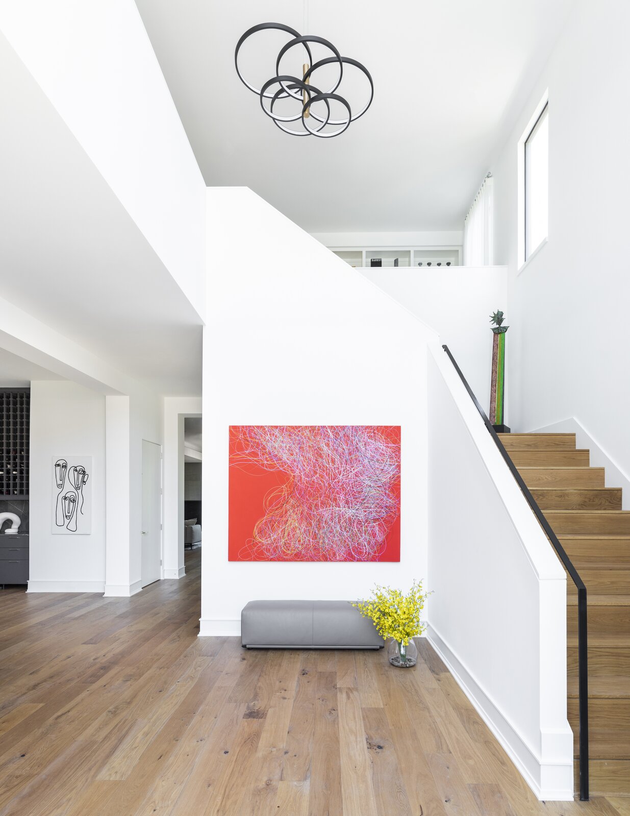 Photo 3 of 10 in Inside a Light-Filled New Construction Home with Art ...