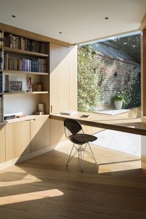 If possible, try and site your workspace with a view—or even a glimpse—of the outdoors.