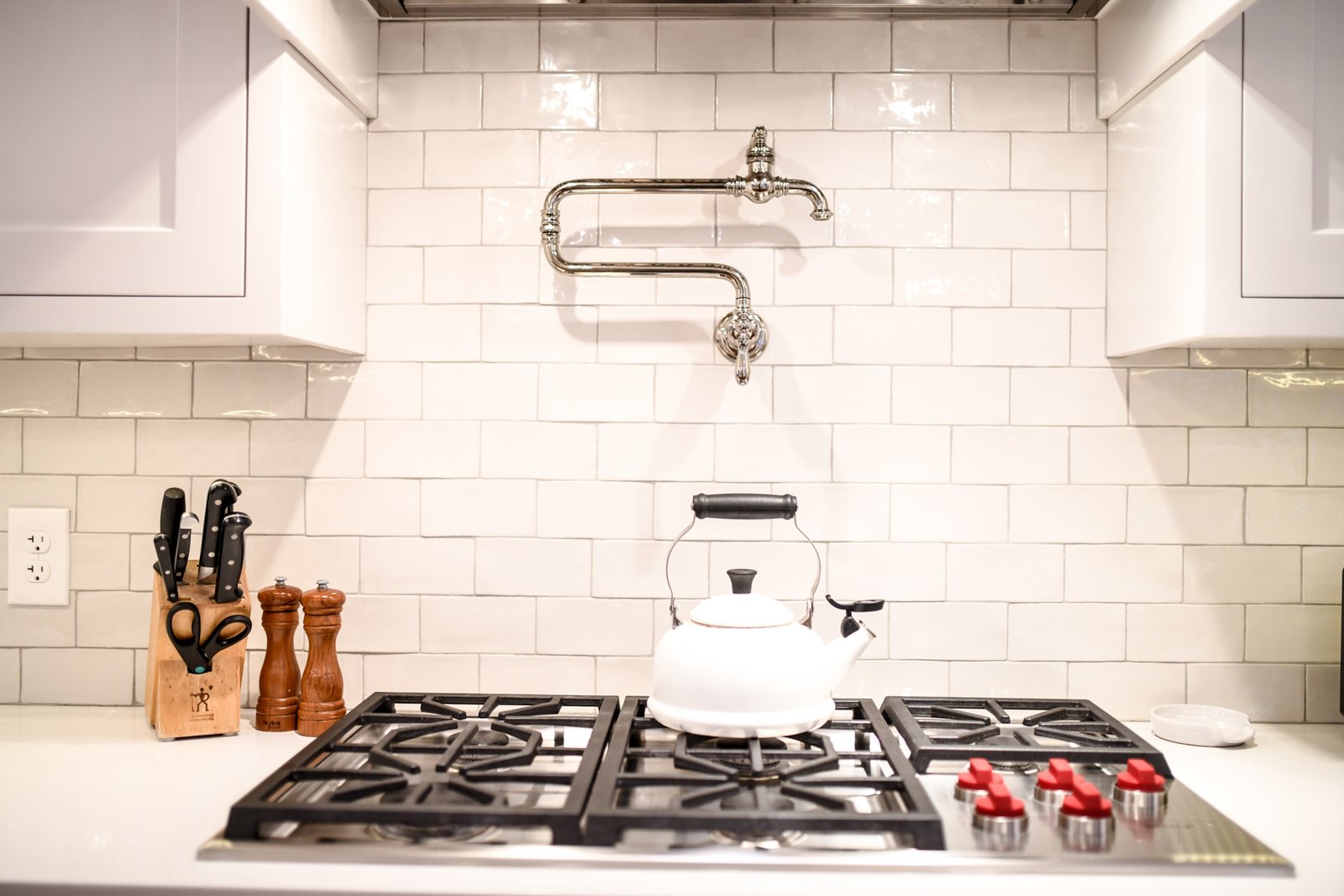 Backsplash from Porcelain and More