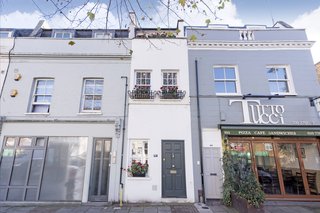 St John's Hill, where this house is situated, is a bustling, youthful street, with shops, restaurants, and bars.