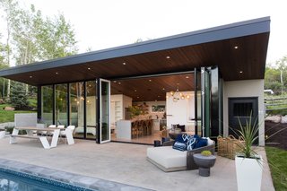 This Can-Do Pool House Cleverly Goes From Private to Party Mode - Photo 2 of 15 -