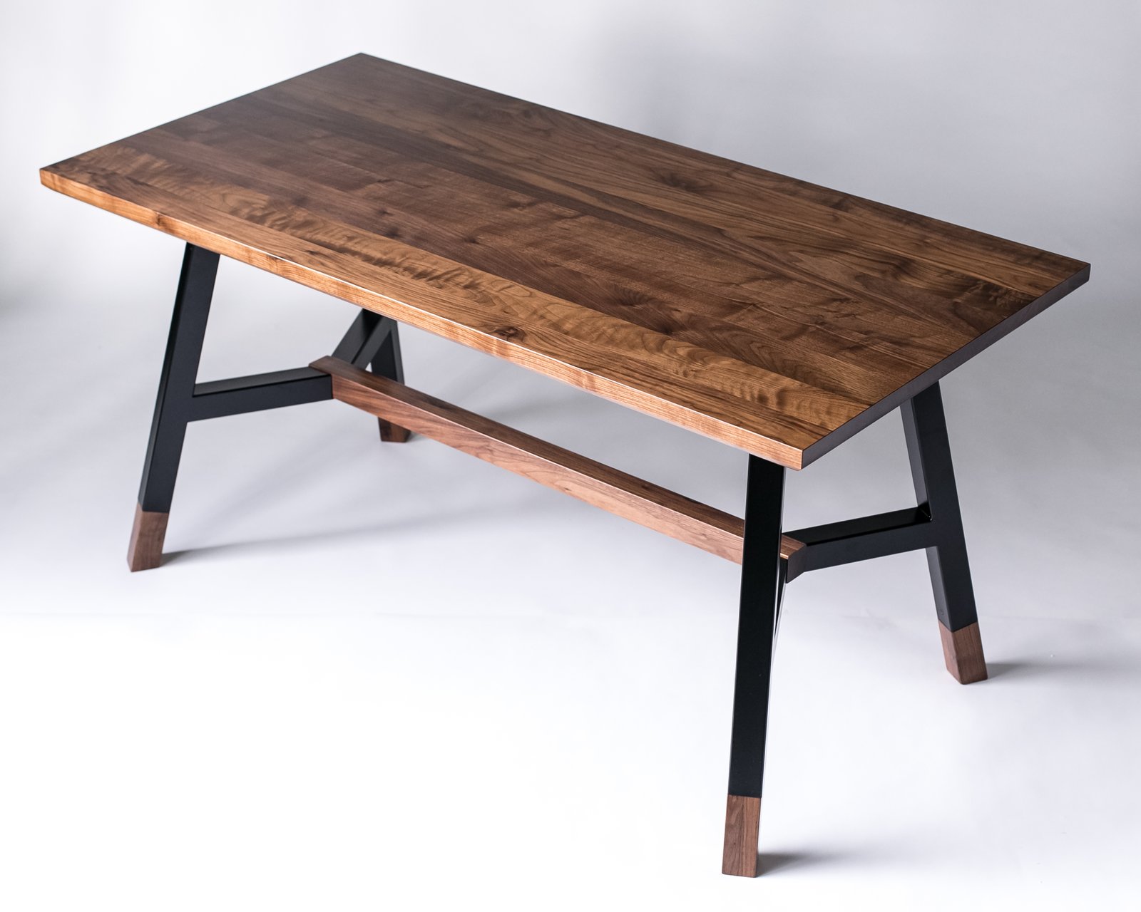 Photo 8 of 8 in THE AFRAME DINING TABLE walnutblack by Harkavy