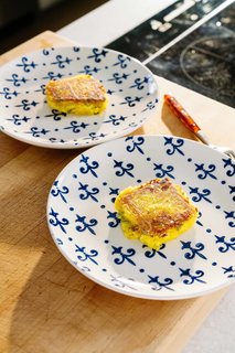 The first step to squash cakes? Pick squash that's fresh and ripe, says Lefebvre.