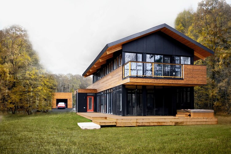 GRAND LAKE COTTAGE posted by RHAD Architects (13 Photos) Dwell