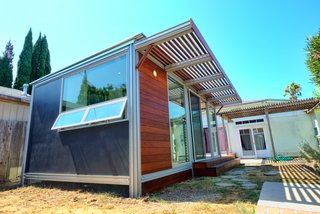 If you’re willing to sacrifice space for a super-low price tag in your search for modular homes under $10K, the K3 by KitHaus is an option. It’s adaptable as a backyard studio, home office, pool house, or play room, to name a few options. Its exterior is clad in corrugated galvalume or smooth, natural cement board with corrugated roofing, and floors are natural hardwood or finished plywood.