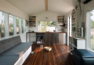 On the inside, genius design meets modern styling. Minim offers one of the most innovative modular homes under $75K. The company has won numerous American Institute of Architects awards for their incredibly space-conscious designs.